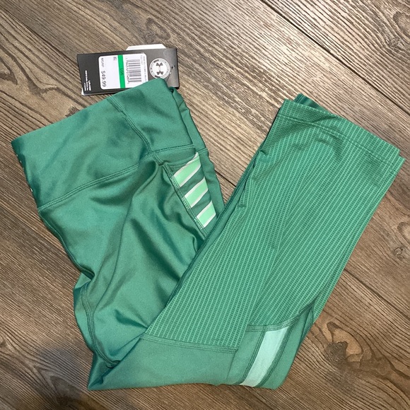 NWT large green under armour leggings - Picture 6 of 6